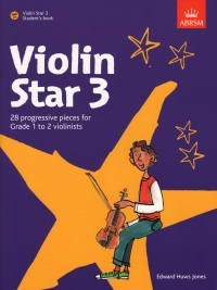Violin Star 3 Students Book & Cd Abrsm Sheet Music Songbook