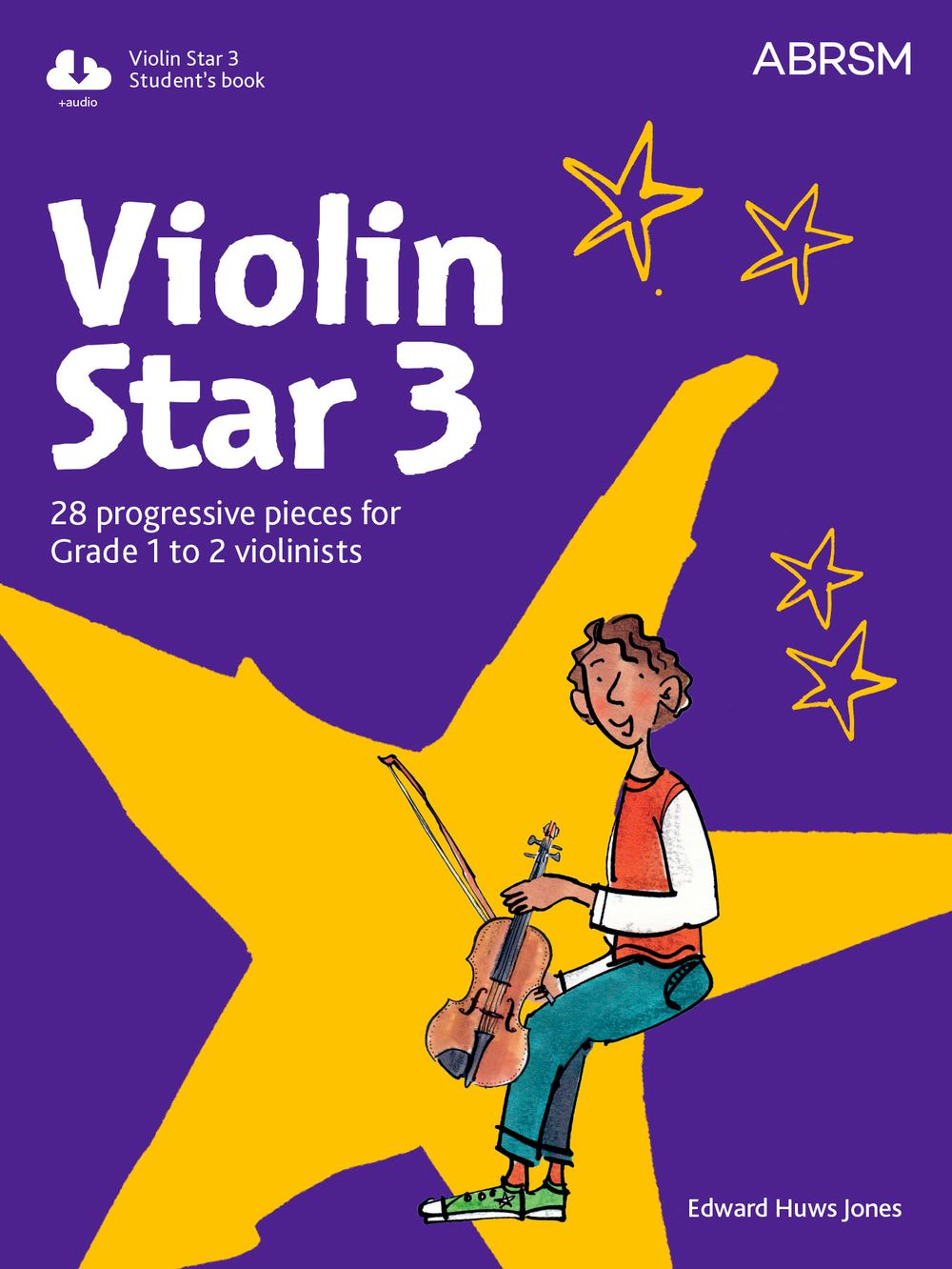 Violin Star 3 Students Book & Cd Abrsm Sheet Music Songbook