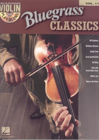 Violin Play Along 11 Bluegrass Classics Book & Cd Sheet Music Songbook