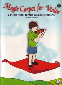 Magic Carpet For Violin Martin Book & Cd Sheet Music Songbook