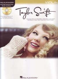 Taylor Swift Instrumental Play Along Violin/audio Sheet Music Songbook