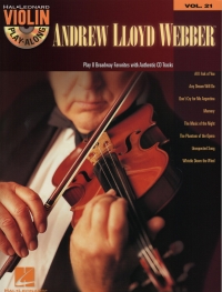 Violin Play Along 21 Andrew Lloyd Webber Book & Cd Sheet Music Songbook