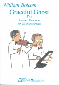 Bolcom Graceful Ghost Rag Violin & Piano Sheet Music Songbook
