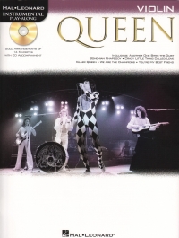 Queen Instrumental Play Along Violin + Cd Sheet Music Songbook