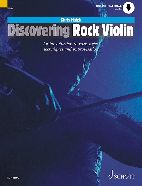 Discovering Rock Violin Haigh Book & Online Sheet Music Songbook