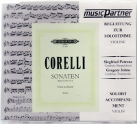 Corelli 6 Sonatas Op 5 Vol 1 Music Partner Cd Sheet Music Songbook