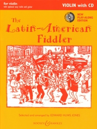 Latin American Fiddler Huws Jones Violin + Cd Sheet Music Songbook