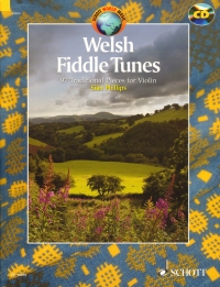 Welsh Fiddle Tunes Phillips Book & Cd Sheet Music Songbook