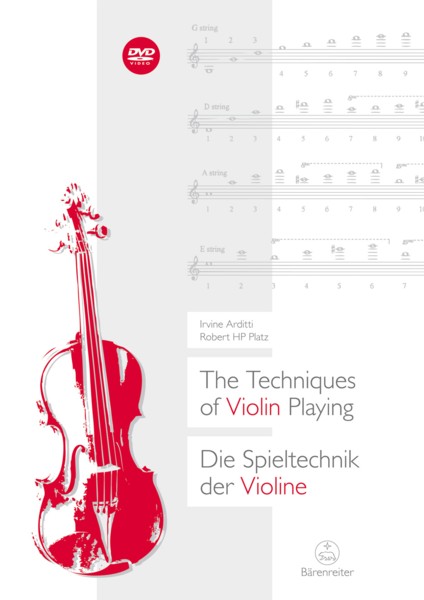 Techniques Of Violin Playing Arditti & Platz + Dvd Sheet Music Songbook