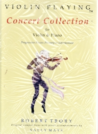 Violin Playing Concert Collection Trory & Mays Sheet Music Songbook