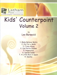 Kids Counterpoint Vol 2 For 2 Violins Burswold Sheet Music Songbook