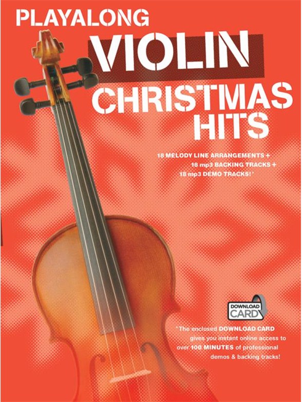 Playalong Violin Christmas Hits + Online Sheet Music Songbook