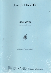 Haydn Sonatas For Violin & Piano Sheet Music Songbook