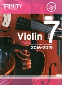 Trinity Violins 2016-2019 Grade 7 Score & Part+cd Sheet Music Songbook