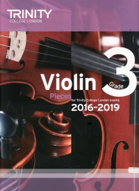 Trinity Violins 2016-2019 Grade 3 Score & Part Sheet Music Songbook