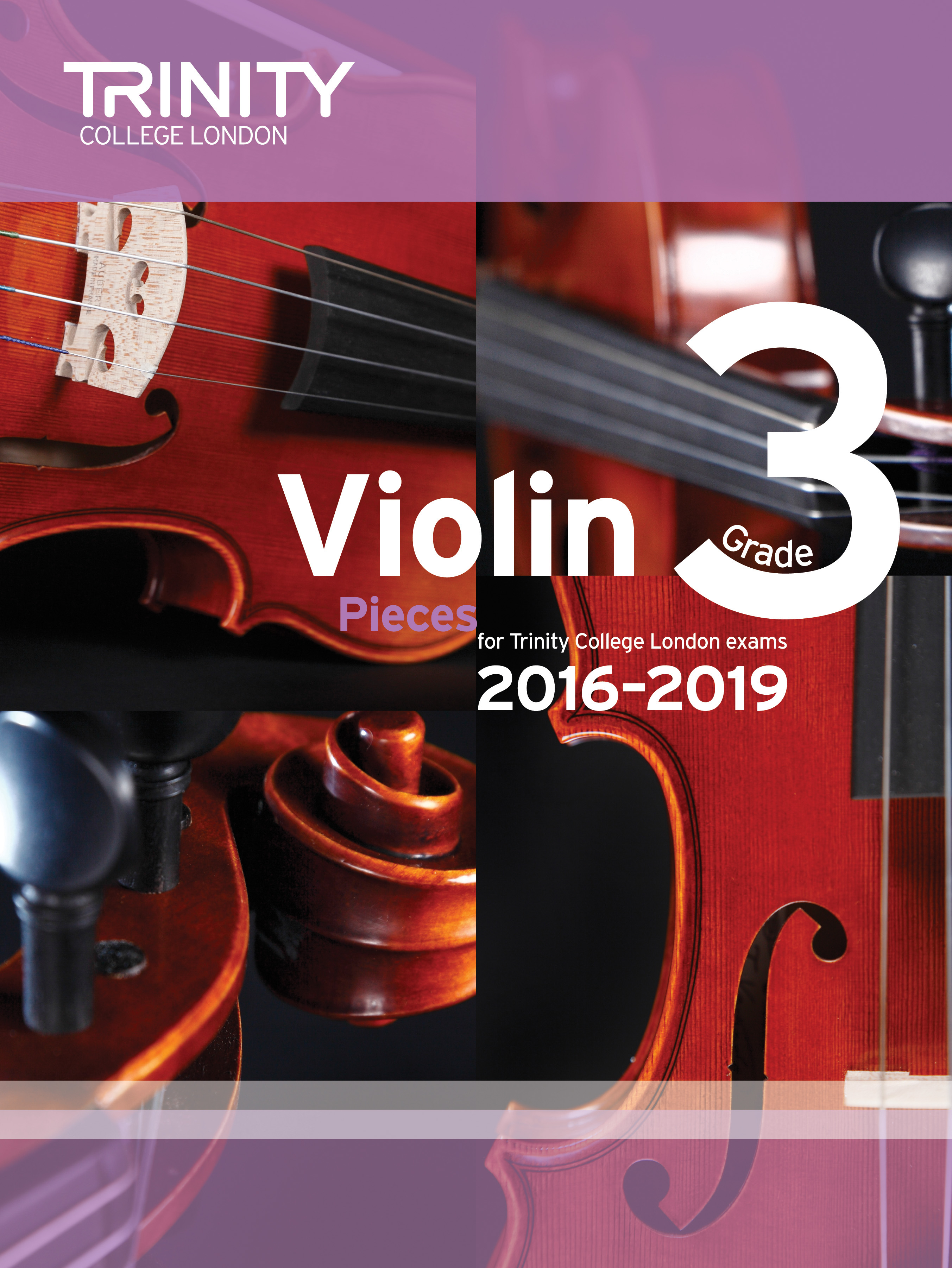 Trinity Violins 2016-2019 Grade 3 Score & Part Sheet Music Songbook