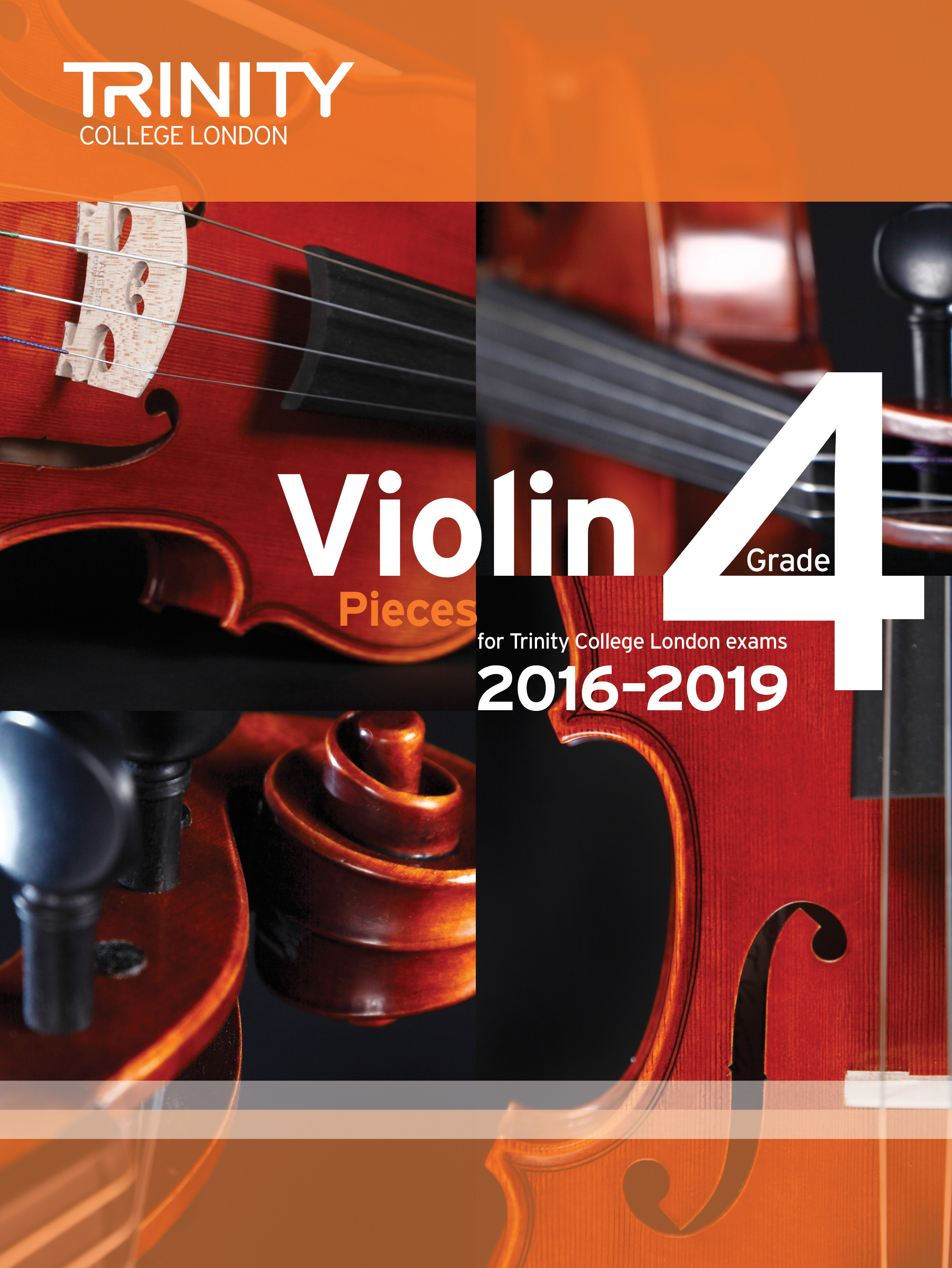 Trinity Violins 2016-2019 Grade 4 Score & Part Sheet Music Songbook