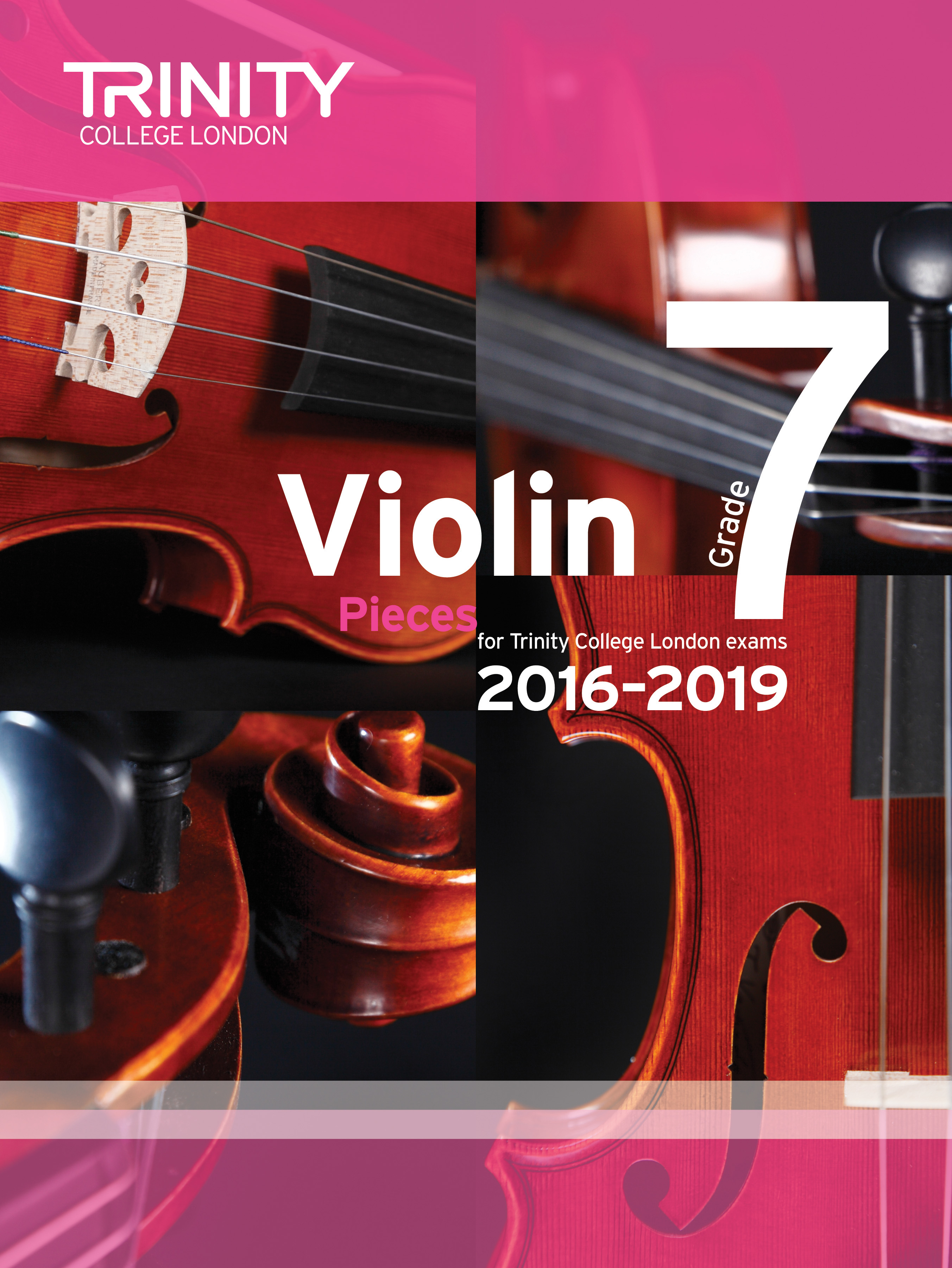 Trinity Violins 2016-2019 Grade 7 Score & Part Sheet Music Songbook