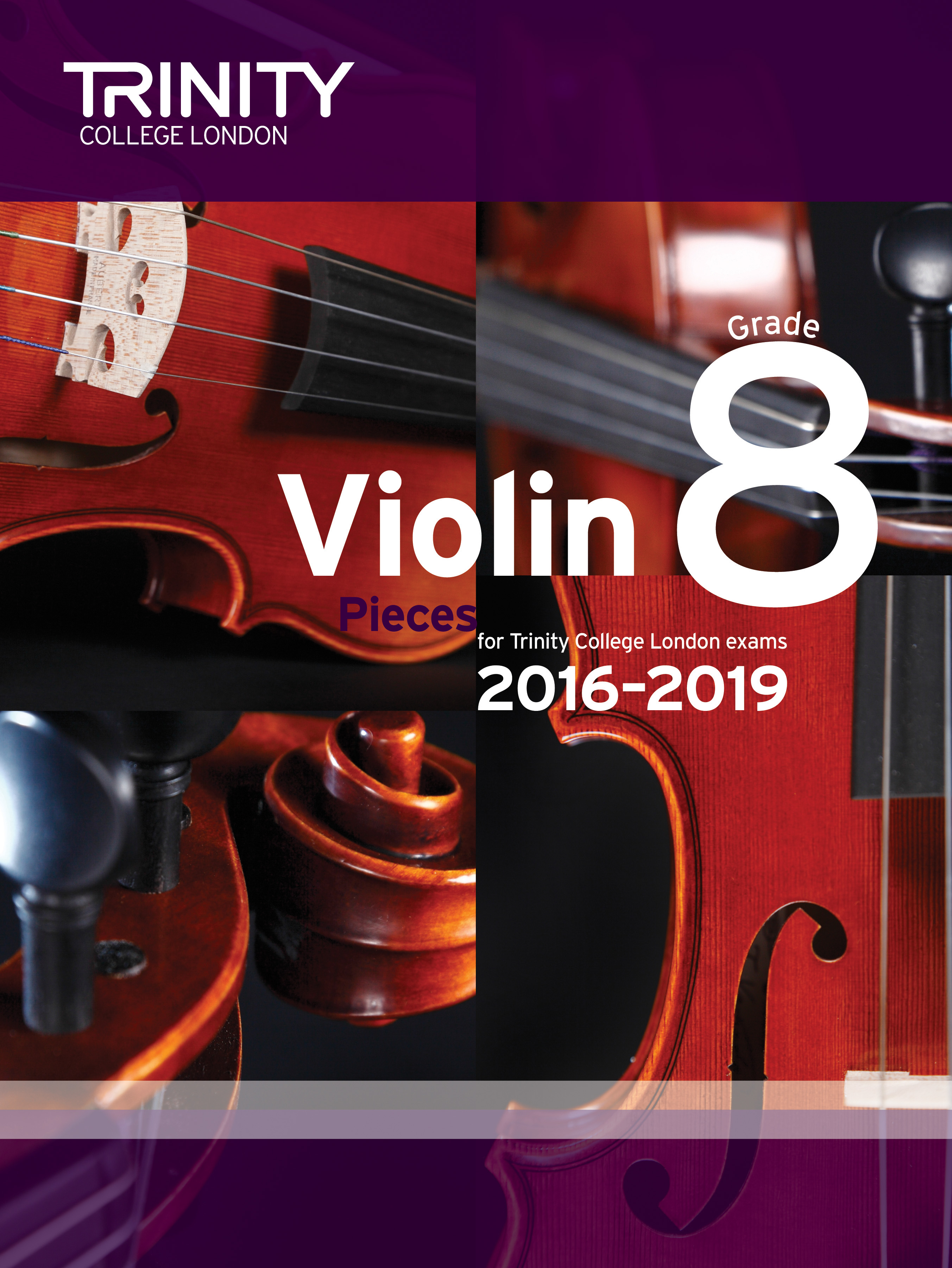 Trinity Violins 2016-2019 Grade 8 Score & Part Sheet Music Songbook