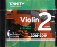 Trinity Violins Cd 2016-2019 Grade 2 Sheet Music Songbook