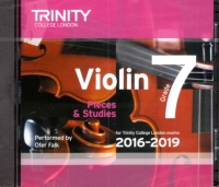 Trinity Violins Cd 2016-2019 Grade 7 Sheet Music Songbook