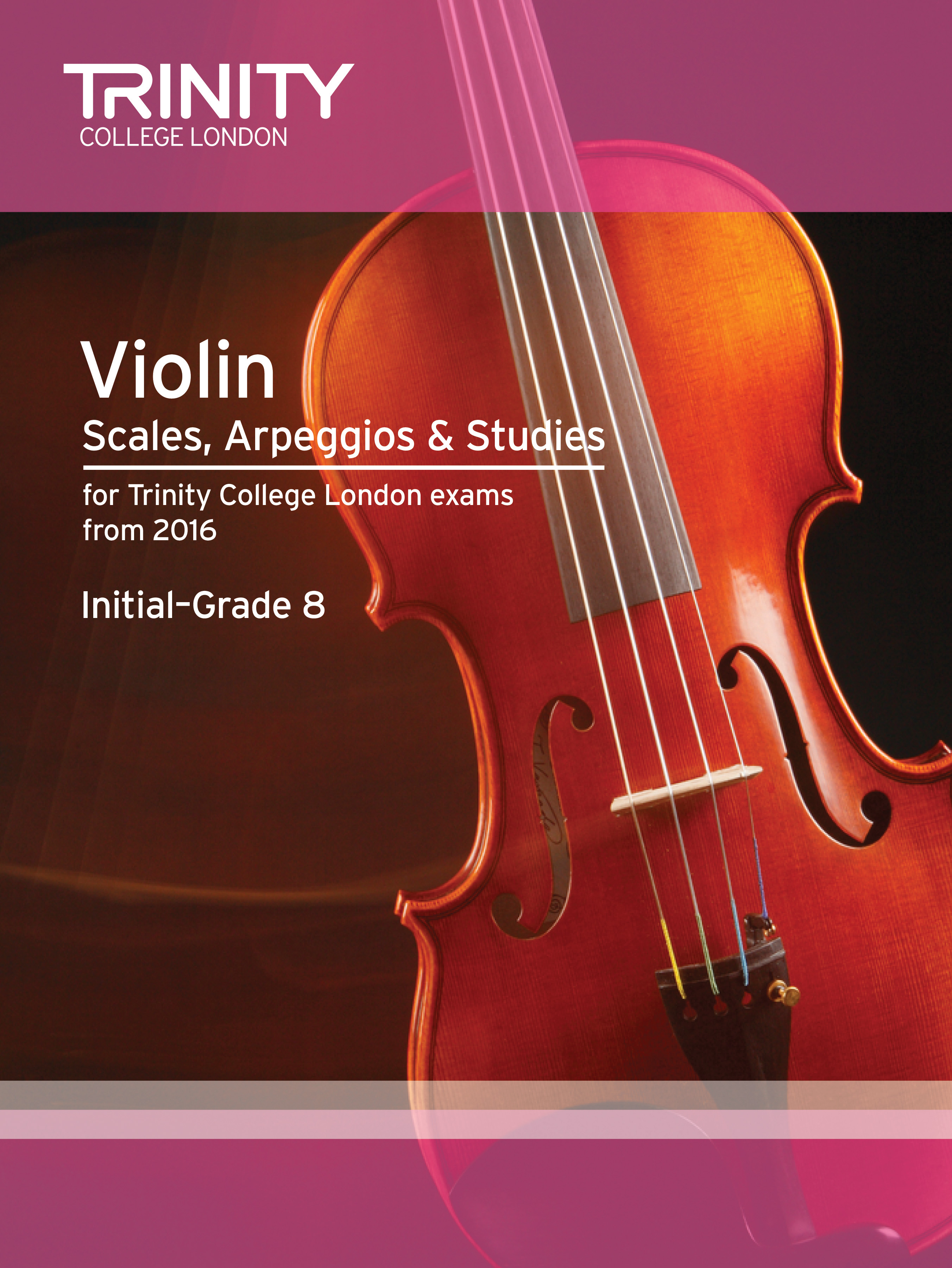 Trinity Violin Scales Arpeggios Studies 2016 Sheet Music Songbook