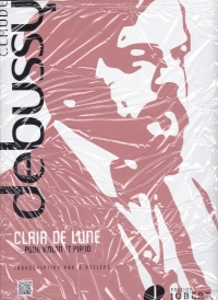 Debussy Clair De Lune Roelens Violin & Piano Sheet Music Songbook