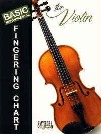 Basic Instrumental Fingering Chart Violin Sheet Music Songbook