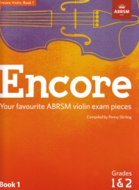 Encore Violin Book 1 Grades 1-2 Abrsm Sheet Music Songbook