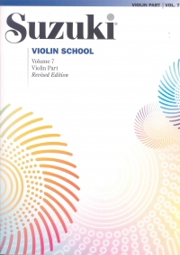 Suzuki Violin School Vol 7 Violin Part Revised Sheet Music Songbook