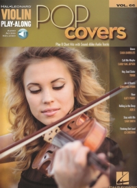 Violin Play Along 66 Pop Covers + Online Sheet Music Songbook