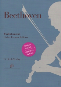 Beethoven Violin Concerto D Op61 Kremer Edition Sheet Music Songbook