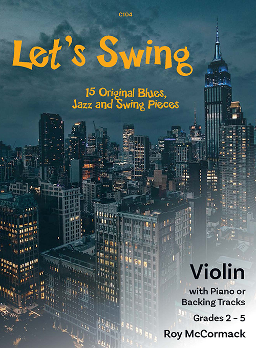 Lets Swing Mccormack Violin & Piano + Audio Sheet Music Songbook