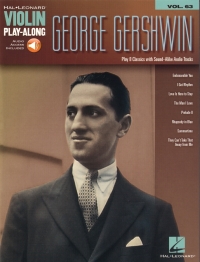 Violin Play Along 63 George Gershwin + Online Sheet Music Songbook