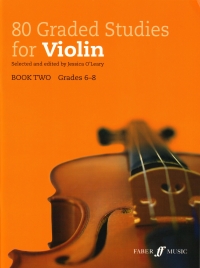 80 Graded Studies For Violin Book 2 Oleary Sheet Music Songbook