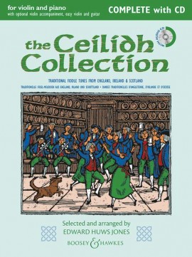 Ceilidh Collection Huws Jones Complete + Cd Sheet Music Songbook