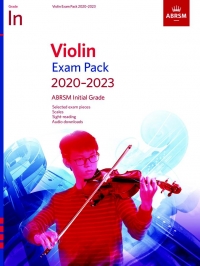 Violin Exams Pack 2020-2023 Initial Complete Ab Sheet Music Songbook