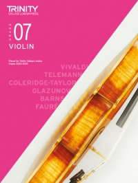 Trinity Violin Exam 2020-2023 Grade 7 Score & Pt Sheet Music Songbook
