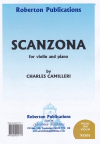 Camilleri Scanzona Violin & Piano Sheet Music Songbook