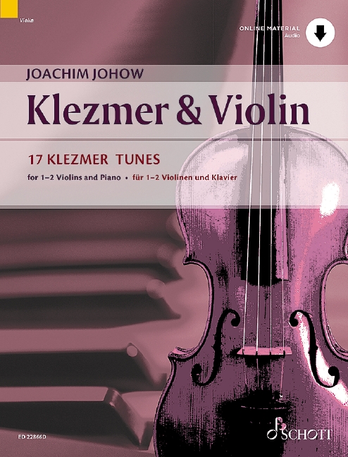 Klezmer & Violin Johow 1-2 Violins Sheet Music Songbook