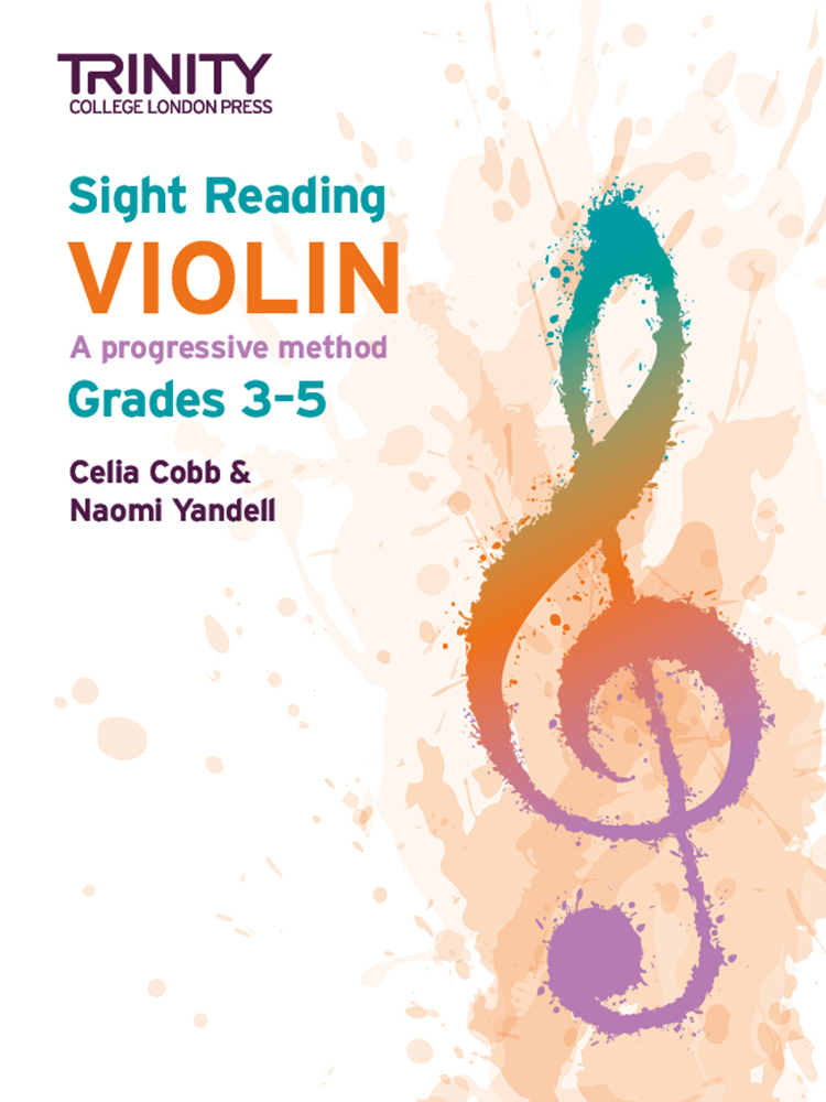 Trinity Violin Sight Reading Grades 3 - 5 Sheet Music Songbook