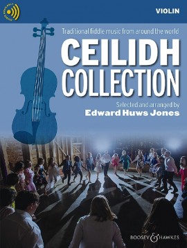 Ceilidh Collection Huws Jones Violin Part + Online Sheet Music Songbook