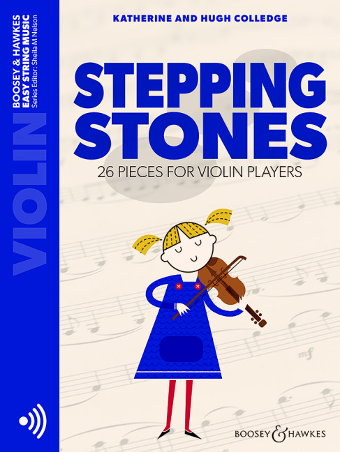 Stepping Stones Violin Colledge + Audio Sheet Music Songbook