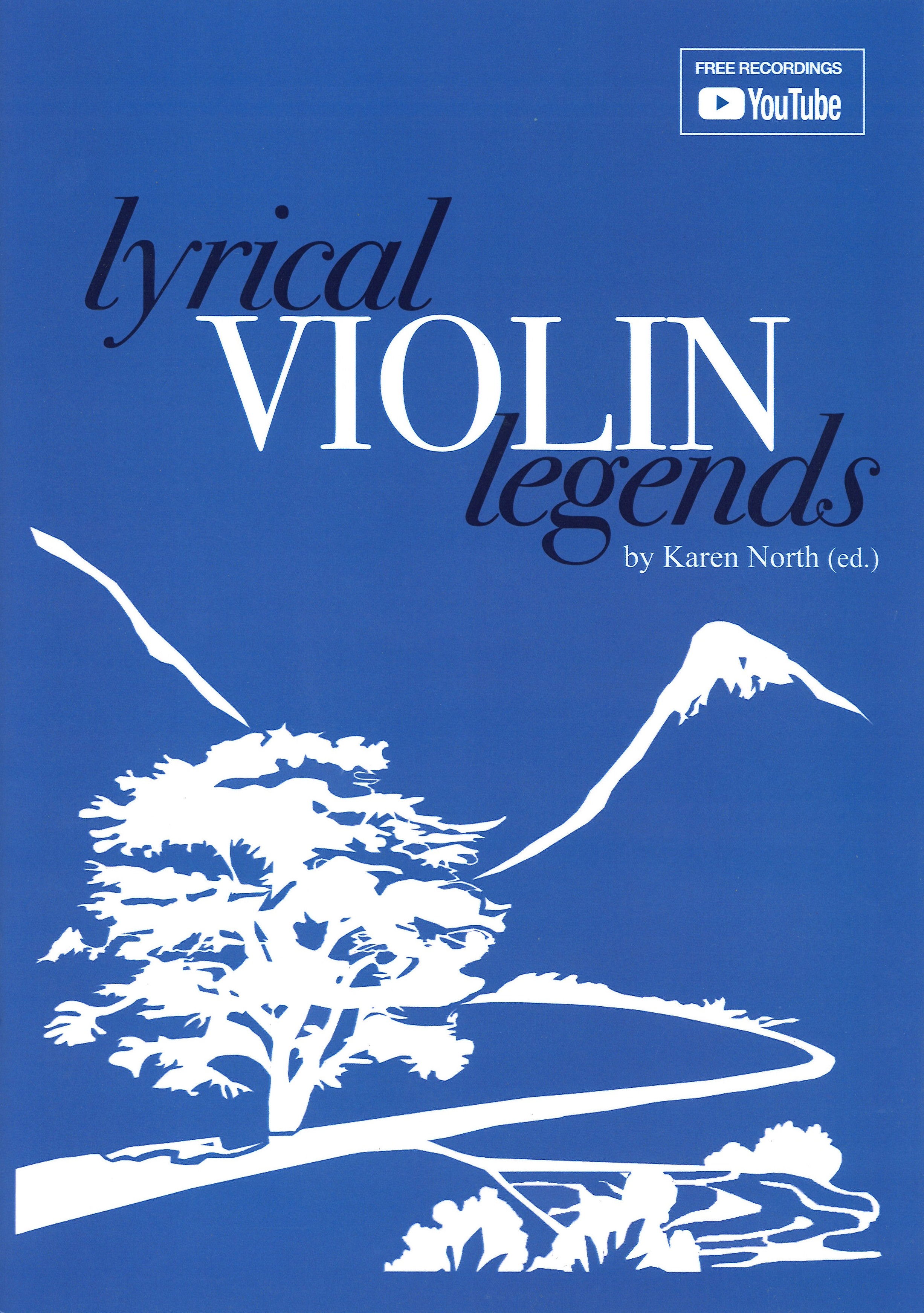Lyrical Violin Legends North Violin & Piano Sheet Music Songbook