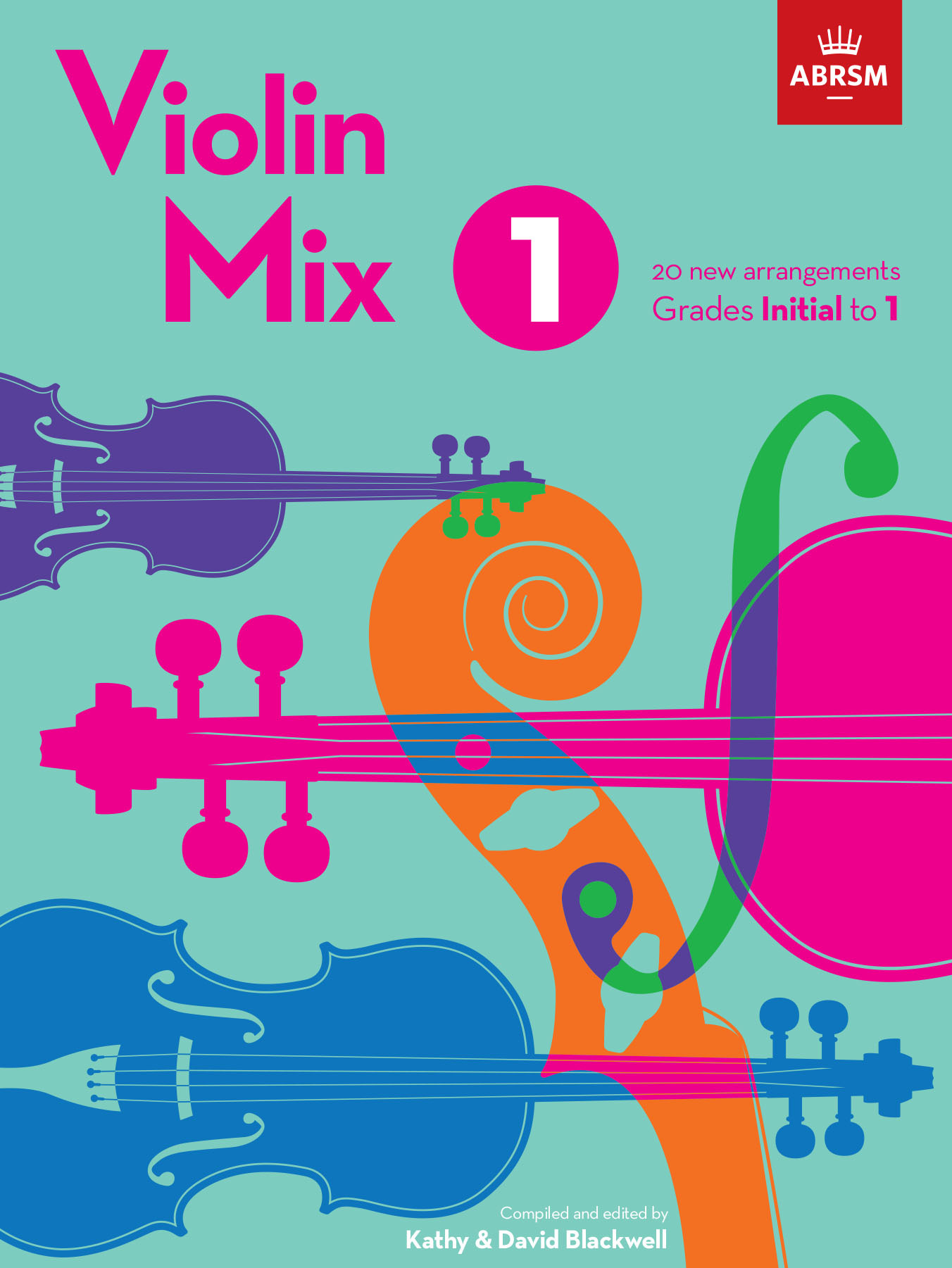 Violin Mix 1 20 New Arrangements Initial - Grade 1 Sheet Music Songbook