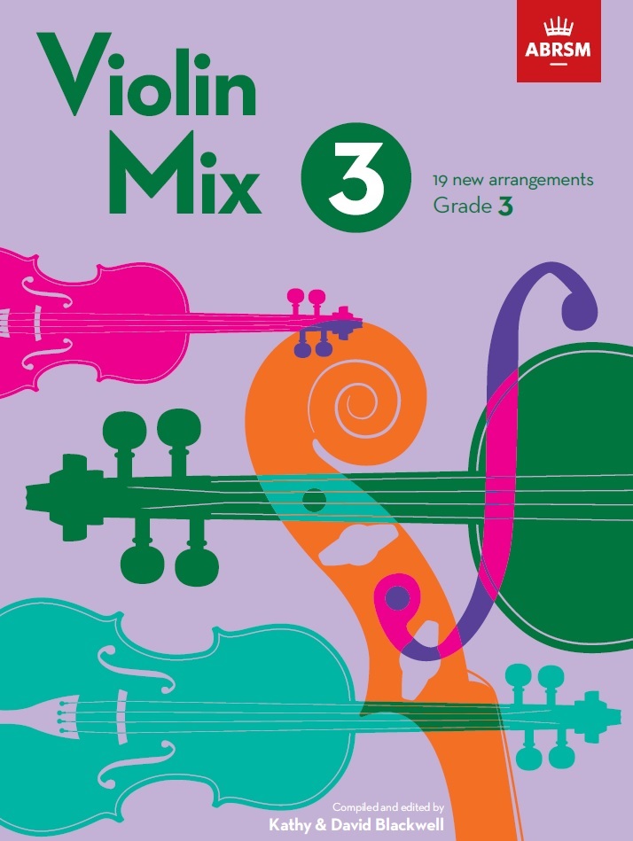 Violin Mix 3 19 New Arrangements Grade 3 Sheet Music Songbook