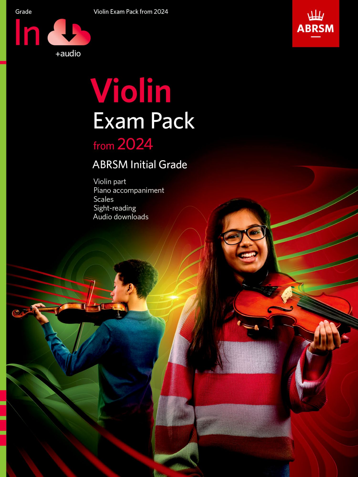 Violin Exam From 2024 Initial With Audio Abrsm Sheet Music Songbook