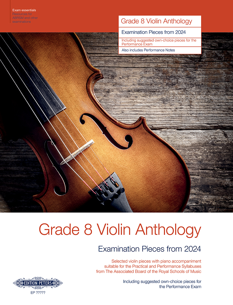 Grade 8 Violin Anthology From 2024 Sheet Music Songbook