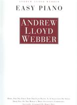 Andrew Lloyd Webber Easy Piano Vocal Sheet Music Songbook