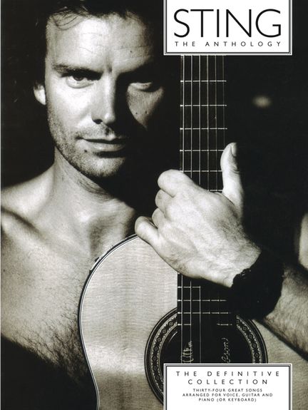 Sting Anthology P/v/g Sheet Music Songbook